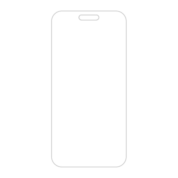 Matt iPhone 15 Pro Max/Plus skärmskydd - Transparent Transparent
