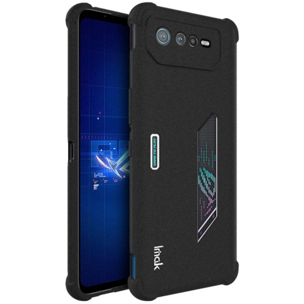 IMAK Asus ROG Phone 6 5G Matte Texture Drop-proof Skal - Svart Svart