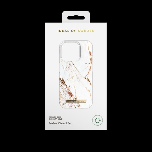 iDeal of Sweden iPhone 15 Pro skal, Carrara Gold