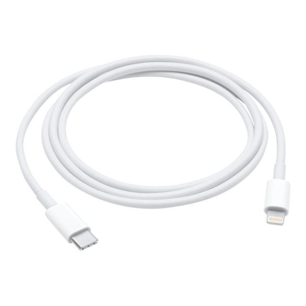 Apple USB-C til Lightning kabel, 1m (Bulk) - Vit Vit