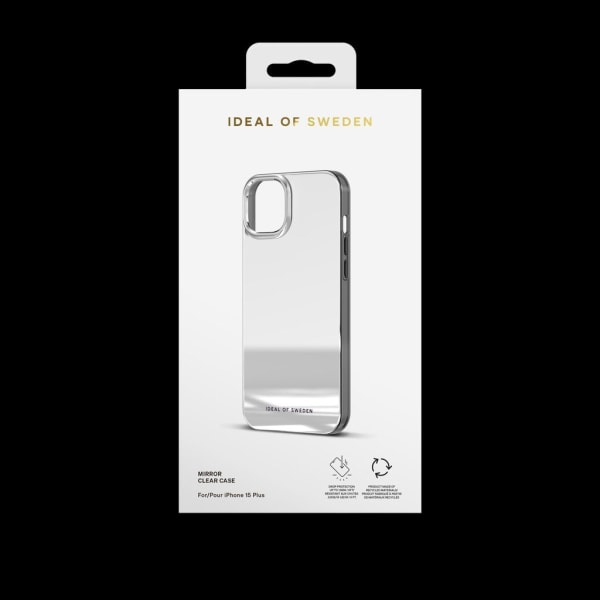 iDeal of Sweden iPhone 15 Plus Clear Case, Mirror
