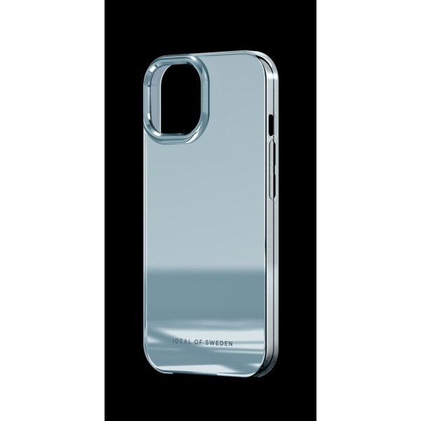 iDeal of Sweden iPhone 15 Plus Clear Case, Mirror Sky Blue
