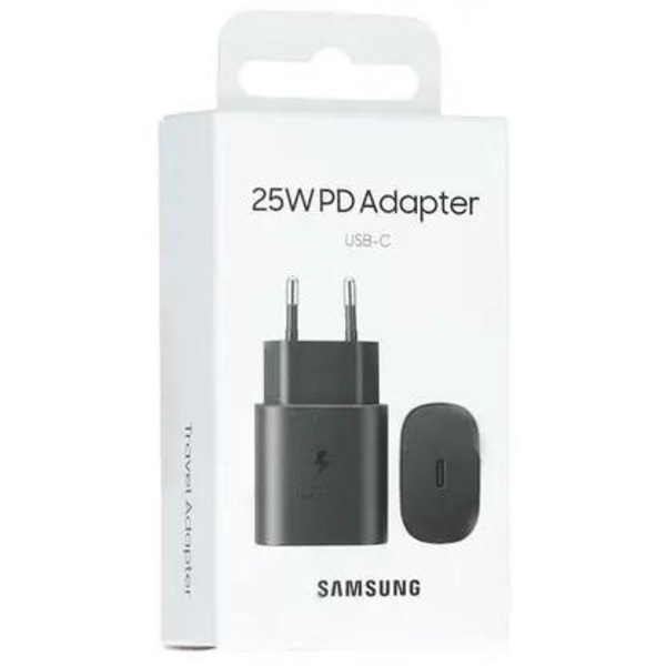 Samsung USB-C Väggladdare 25W PD 3.0 - Svart Svart
