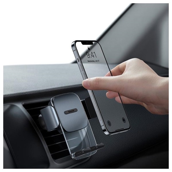 Baseus Easy Control Car Holder for Smartphones 4.7" - 6.7" - Bla Svart