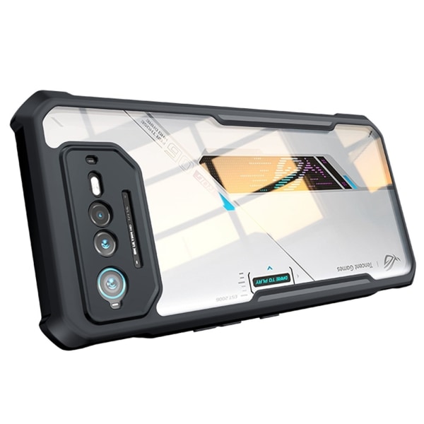 XUNDD Asus ROG Phone 6 5G / 6 Pro 5G Hard Acrylic TPU Frame Skal Svart