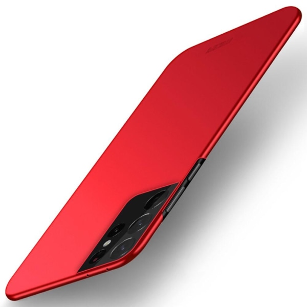 MOFI Shield Slim Skal för Samsung Galaxy S21 Ultra 5G - Röd Röd