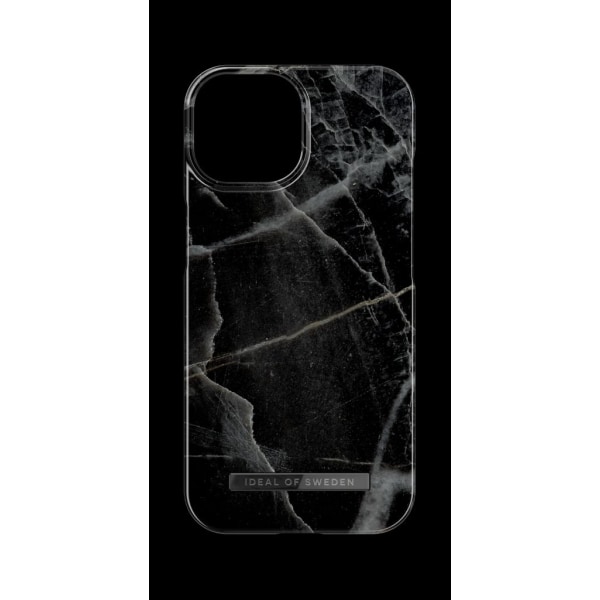 iDeal of Sweden iPhone 15 Pro Skal, Black Thunder Marble
