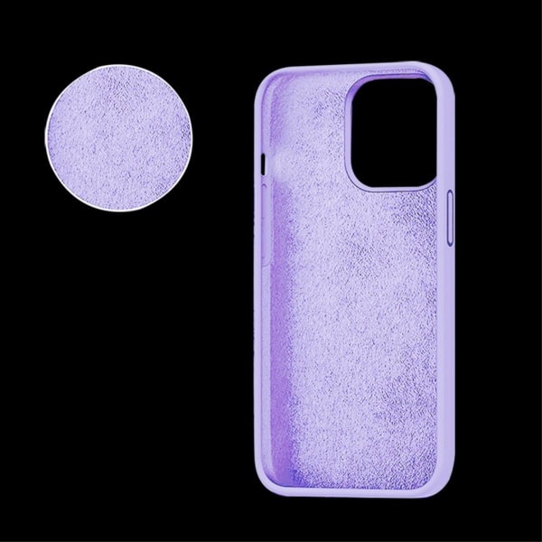SiGN Liquid Silicone Case för iPhone 15 Pro Max - Lavender Lila