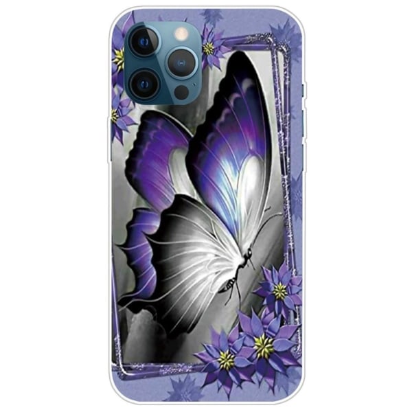 IPhone 14 Pro TPU-skal - Butterflies