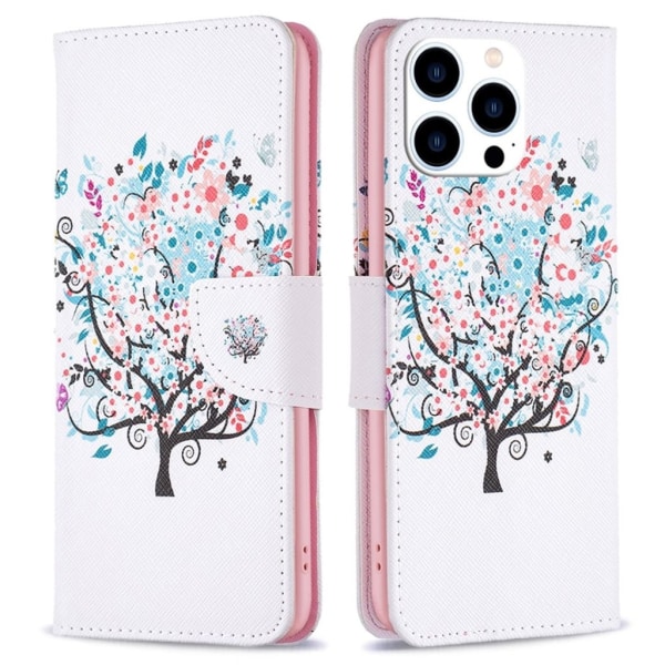 iPhone 15 Pro fodral med tryck- Flower Tree