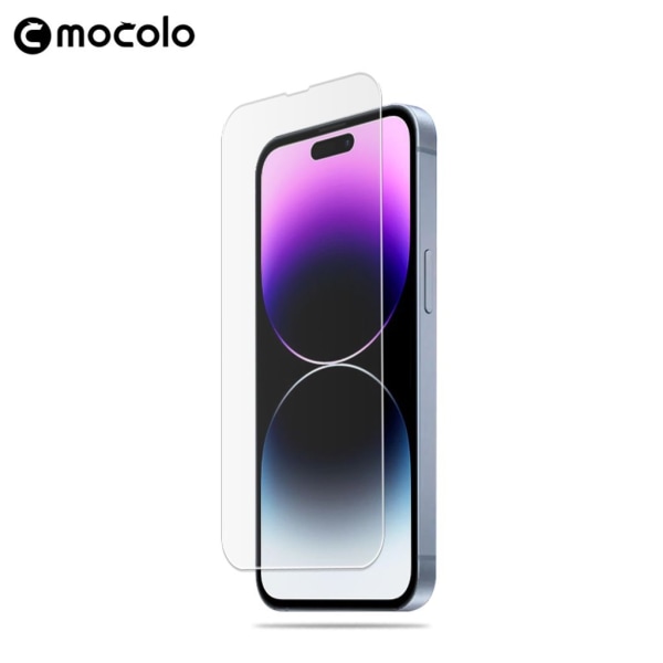 MOCOLO Skärmskydd i 2.5D Härdat Glas för iPhone 15 Pro Transparent