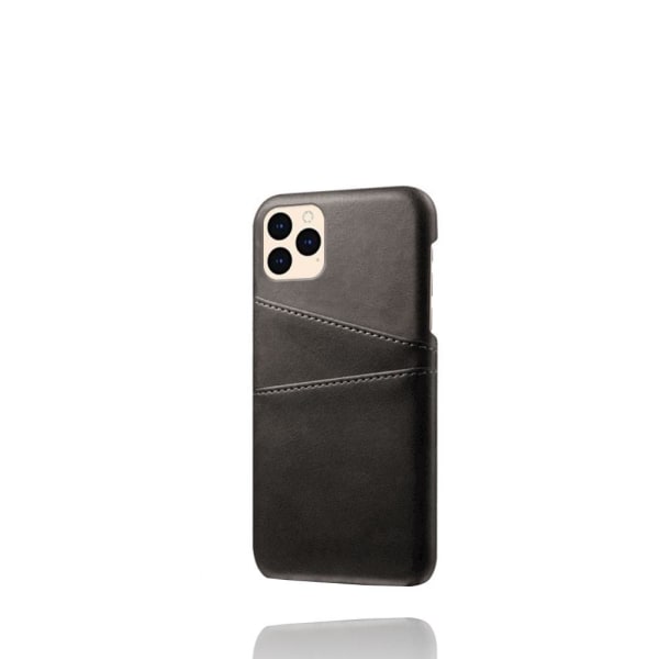 KSQ iPhone 12 Pro- 12 skal med korthållare - Svart Svart