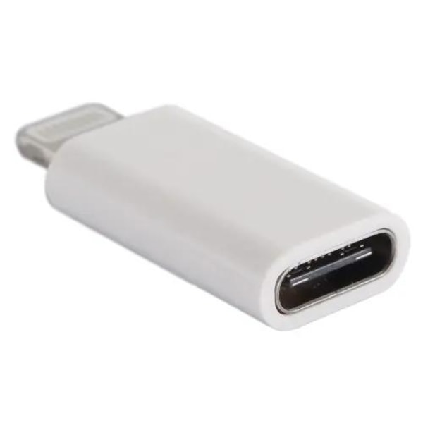 ENKAY Lightning till USB-C adapter för iPhone Vit
