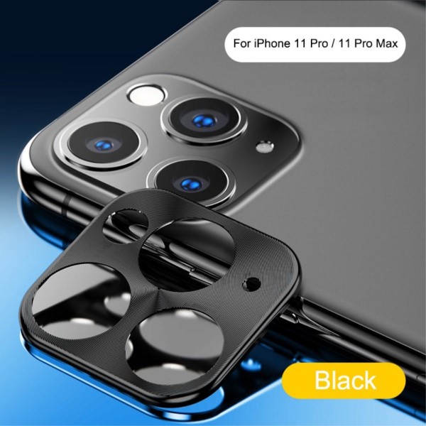 Linsskydd i Metall för iPhone 11 Pro/11 Pro Max Transparent