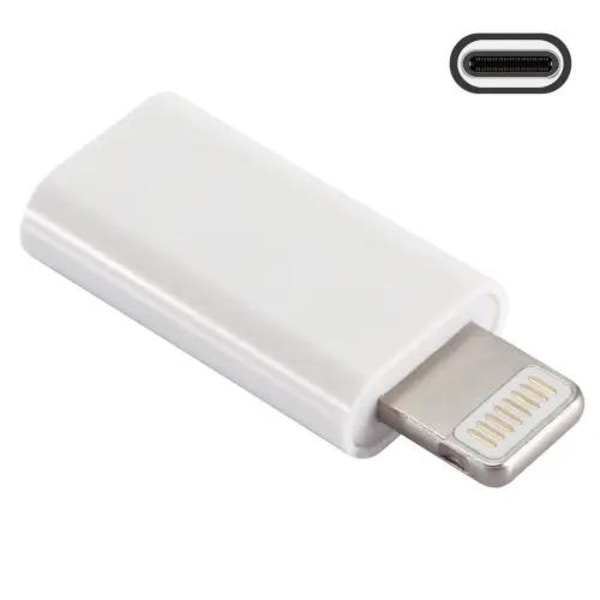ENKAY Lightning till USB-C adapter för iPhone Vit