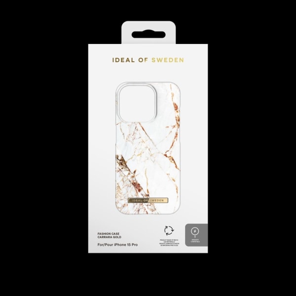 iDeal of Sweden iPhone 15 Pro Magsafe Skal, Carrara Gold