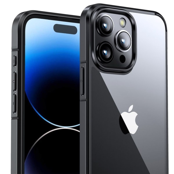 Crystal Clear Series iPhone 15 Pro mobilskal - Grå grå