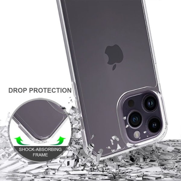 Klart iPhone 15 Pro Max skal - Transparent Transparent