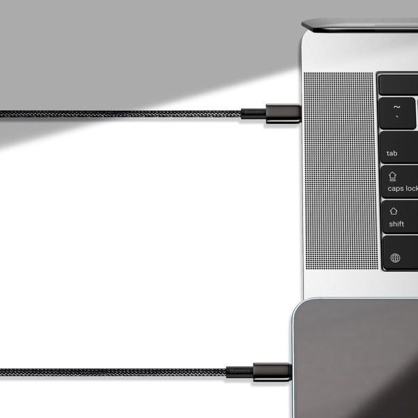 Baseus Tungsten USB-C till USB-C 100W 1 m - Svart Svart
