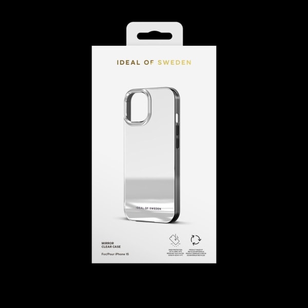 iDeal of Sweden iPhone 15 Clear Case, Mirror