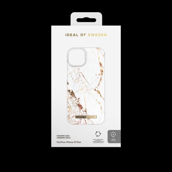 iDeal of Sweden iPhone 15 Plus Magsafe skal, Carrara Gold
