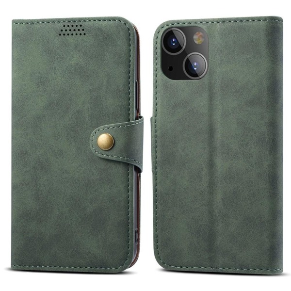 IPhone 13 premium plånboksfodral - Grönt Grön
