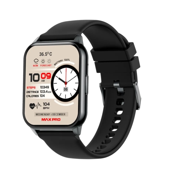 Smartwatch Android/iOS IP68 - Svart SiGN Svart
