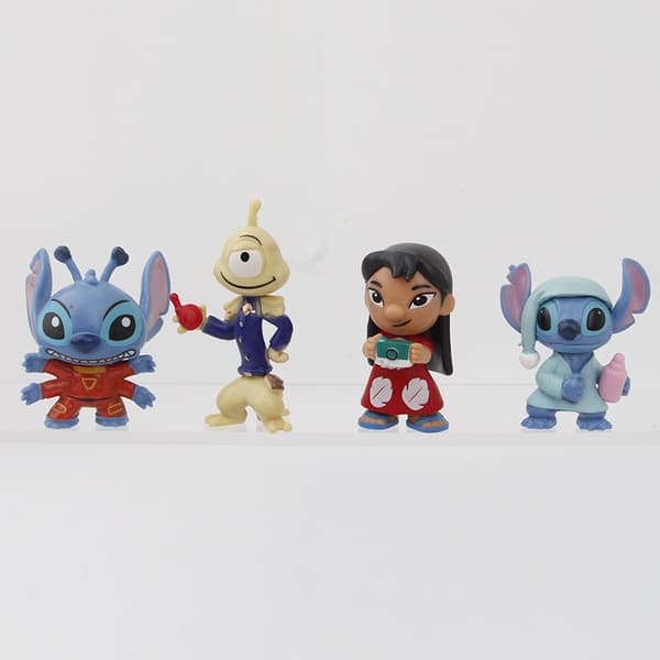 Stitch Alien Blind Box Minifigur, Samleobjekt i PVC for Fans og Utstilling, 5-7cm Tilfeldig Design 5-7CM