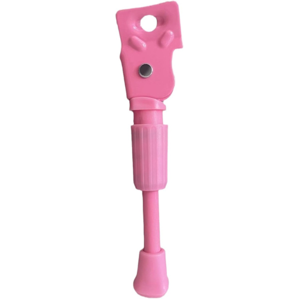Cykelstöd för barncykel 14 tum Rosa 2-pack Universalmontering Sidostöd