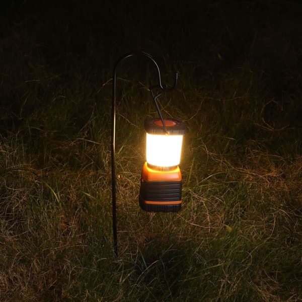 Utomhus campinglampa — Hög ljusstyrka, vattentät tältlampa (batteridriven; batterier ingår ej)