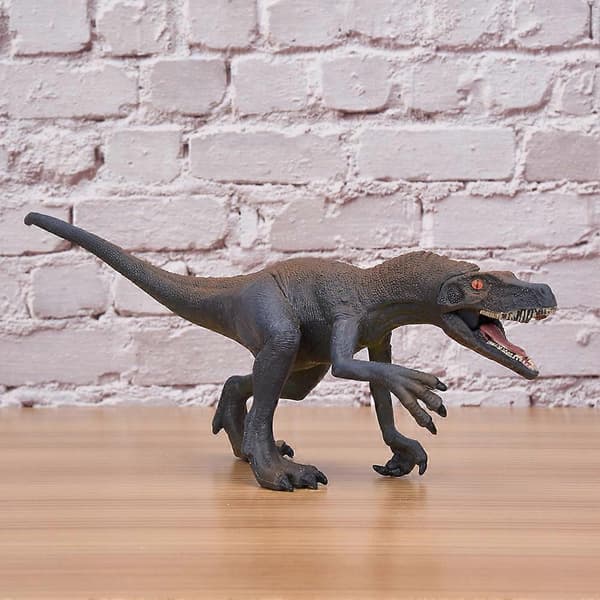 Simulering Herrerasaurus Modell Ornamenter Skrivebordsdekorasjon Leketøy for barn