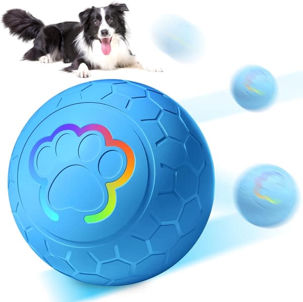 Hundleksak - Hundboll - Chuckit boll - Hundleksak Interaktiv - Bitbeständig Rullande Boll -