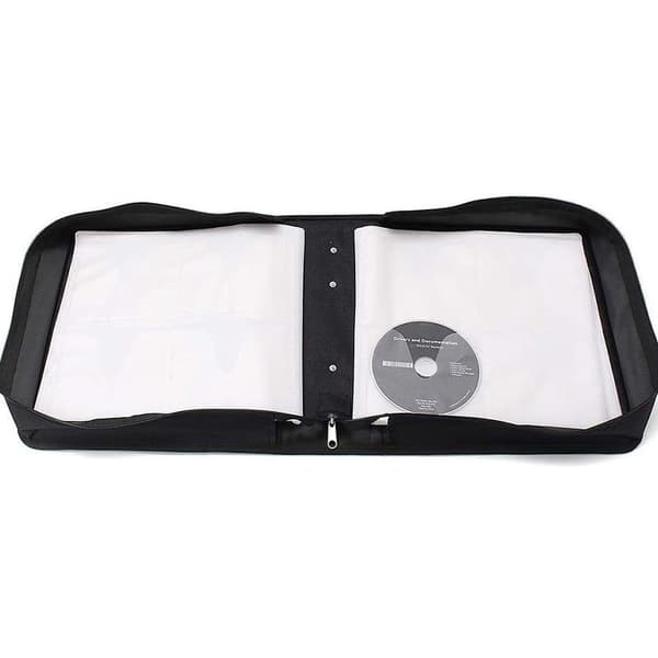 CD-etui 400 skiver Bil Læder CD-holder Opbevaringstaske Organizer 240pcs