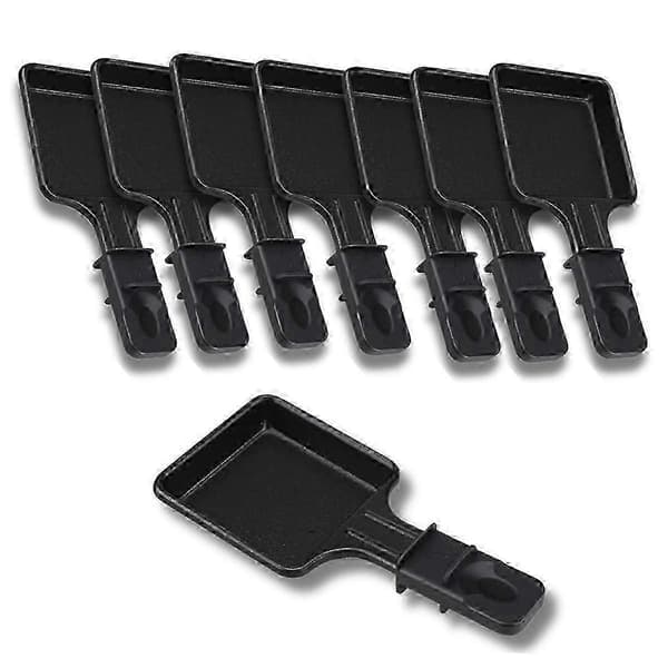 Non-stick mini firkantede raclettepander til smeltning og tilberedning af ost