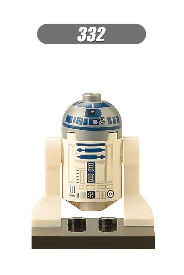 Star Wars serie kamprobot samle byggesten minifigur børnelegetøjspose C032