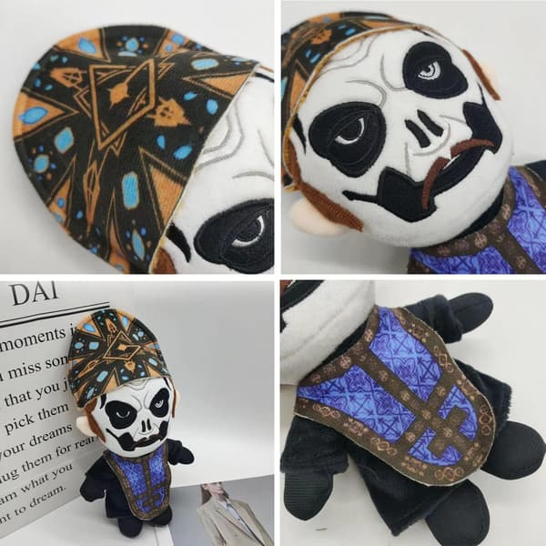 Plush, Stoppet Kardinal Copia Plush Leke Nefarious Frontmann Anime Plush Leke