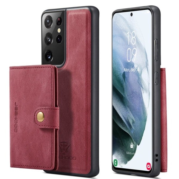 TG Skal med Korthållare - Samsung Galaxy S21 Ultra Grön