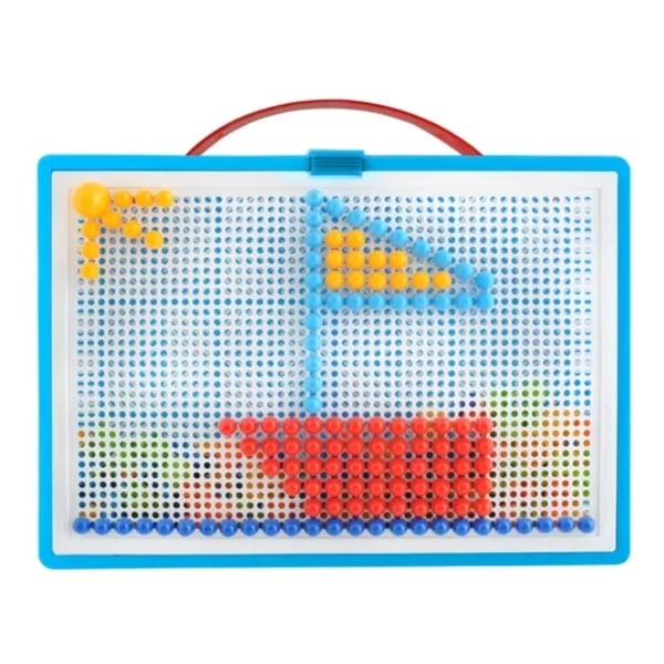 Stiftmosaik til børn - 296 dele 480