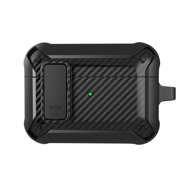 För Air pods Pro 2 Cover Trådlöst hörlursfodral CASE Black