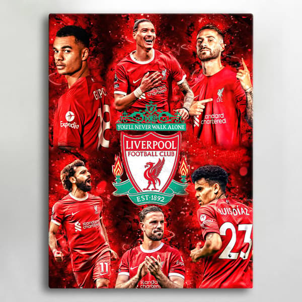 Canvas, Maalaus, Liverpool, 40x30 cm, Kangas