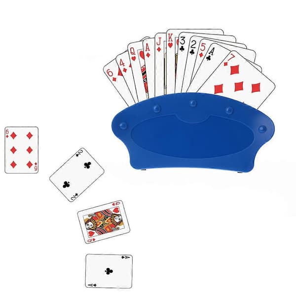 Spillekortholder Lazy Poker Base Game Håndfri Julefrokost Poker til Søs