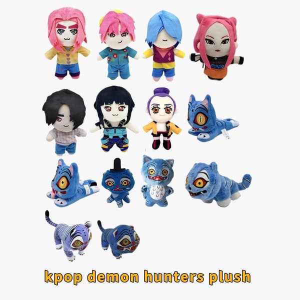 K-POP Demon Hunters Pehmotiikeri Pehmolelu Dumpling Tiger 25cm