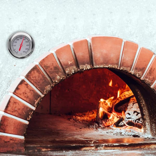 Termometer til brændeovn / pizzaovn / stenovn