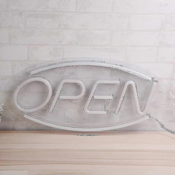 Neon Open Skilt For Butikk To Lysmoduser -Sy -Sy
