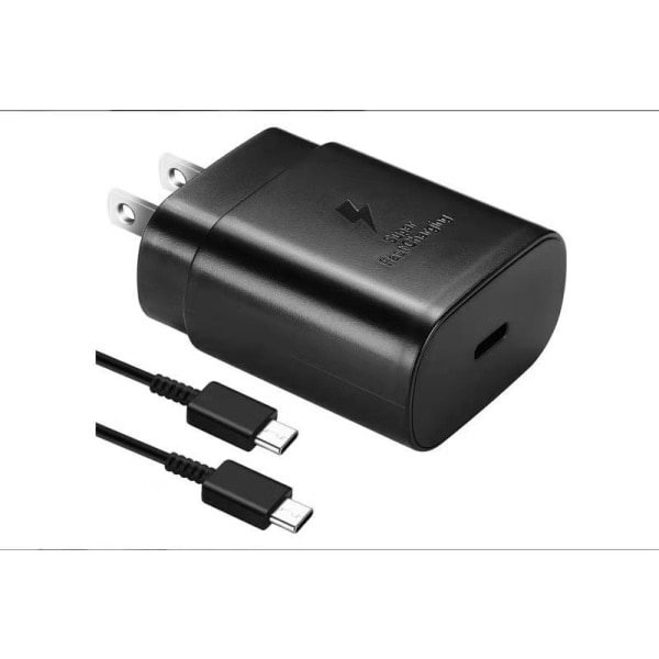 Samsung Original EP-TA800 25W Super Hurtig Opladningsadapter Sort