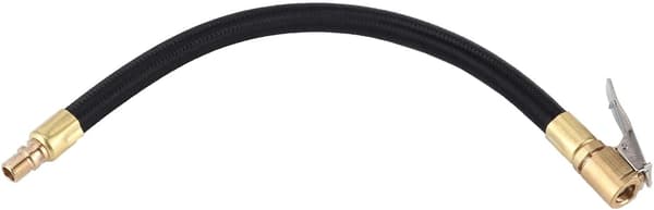 2 stycken Däckpumplang Förlängningsslang 20cm Däckpumpslang Snabbpumpande Chuck Adapter Bil Amerikansk Ventil