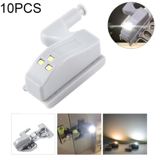 Sensor LED skåplampa/garderobsdörrlampa - 10-pack