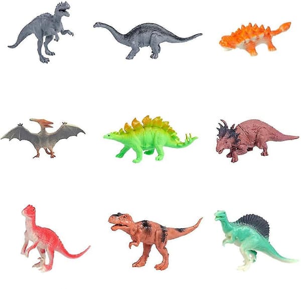 Dinosauruslelut Realistiset dinosaurusfiguurit opettavaiset (20 kpl)