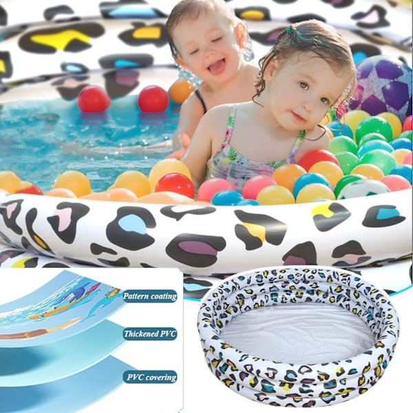 Barnplaskpool, uppblåsbar plaskpool, swimmingpool, uppblåsbar pool, uppblåsbar barnpool, babypool, portabelt badkar Z