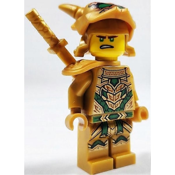 Blokk, figur, gyllen Lloyd, Oni Ninja